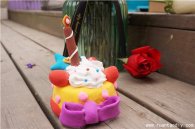 创意DIY陶艺店分享粘土DIY作品--可爱童趣蛋糕