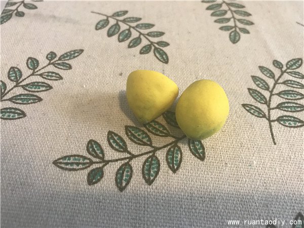 DIY教程教你如何制作软陶柠檬